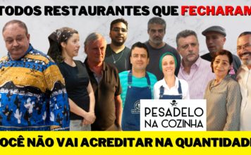 Restaurantes que fecharam Pesadelo na cozinha