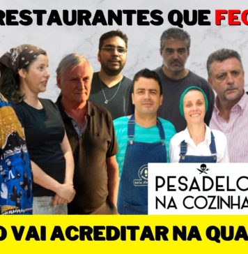 Restaurantes que fecharam Pesadelo na cozinha