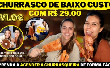 Churrasco de baixo custo como acender churrasqueira