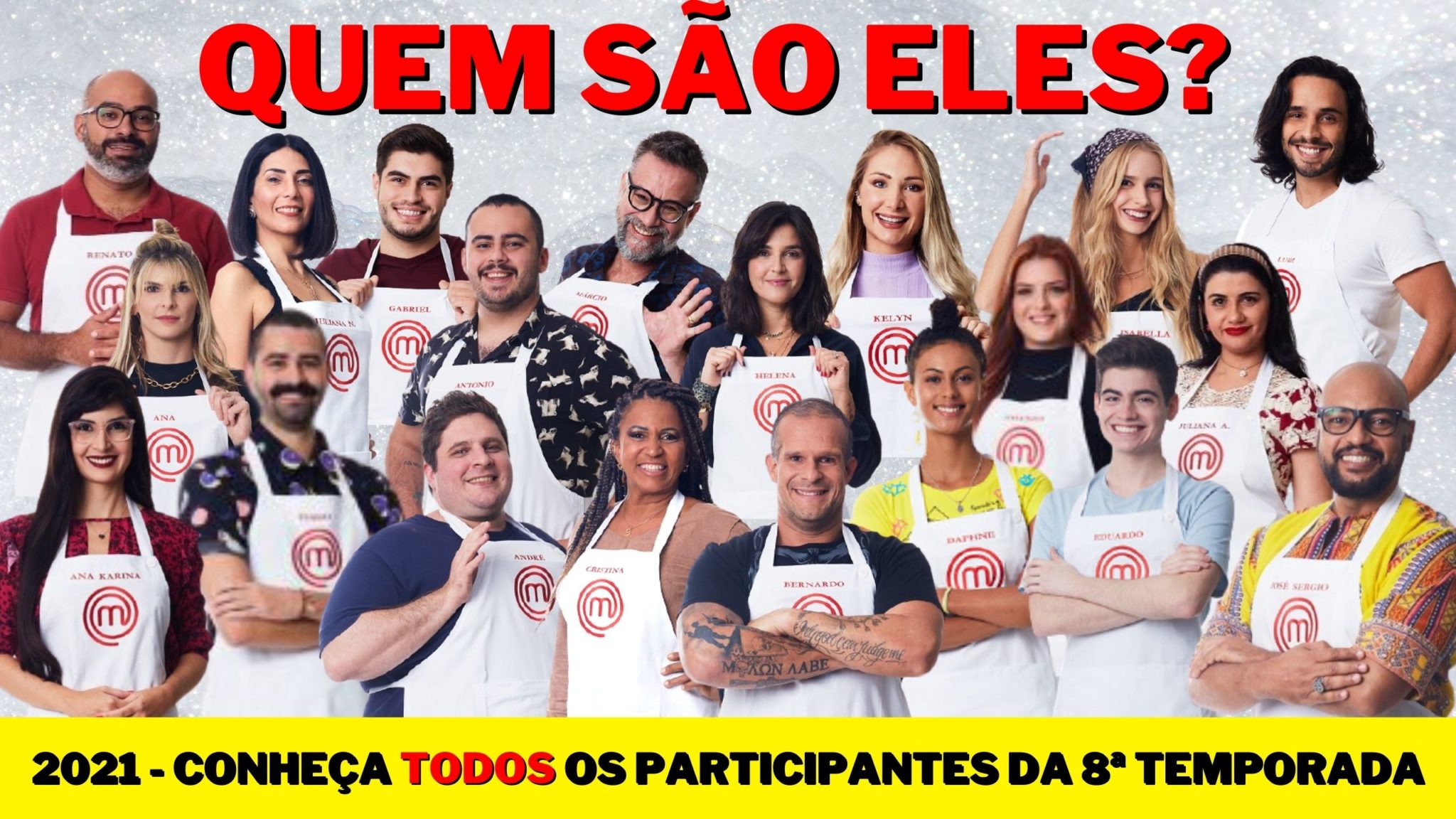 Participantes Masterchef 2021 Veja Quem SÃo 