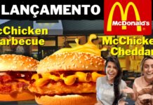 McChicken Cheddar e McChicken Barbecue_Lançamento Mc Donalds