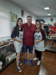 Sheyla, Chef Jaqueson Dichoff, Erika