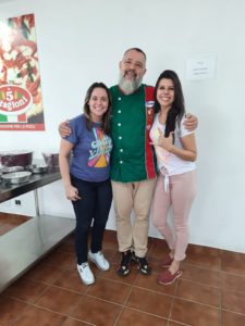 Erika, Chef Gino, Sheyla