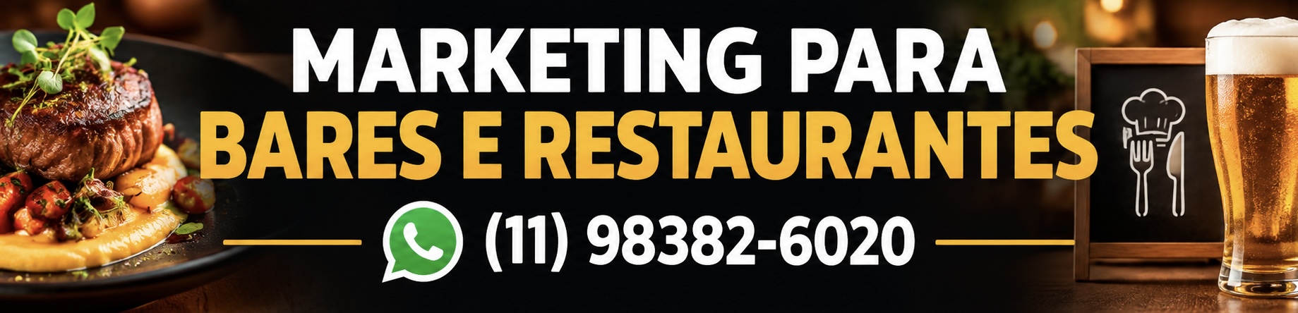 Marketing para bares e restaurantes
